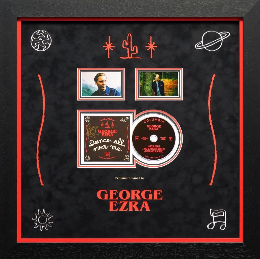 George Ezra Signed CD Framed Display - Memorabilia Framers Shop